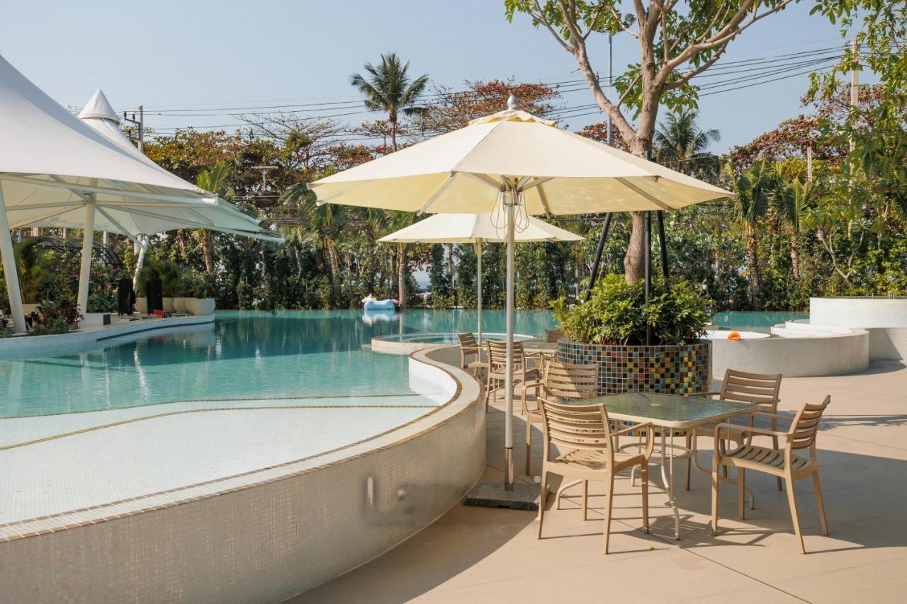 Luxury Sea View Room Beach Front Luxury 乔木提恩海滩 外观 照片