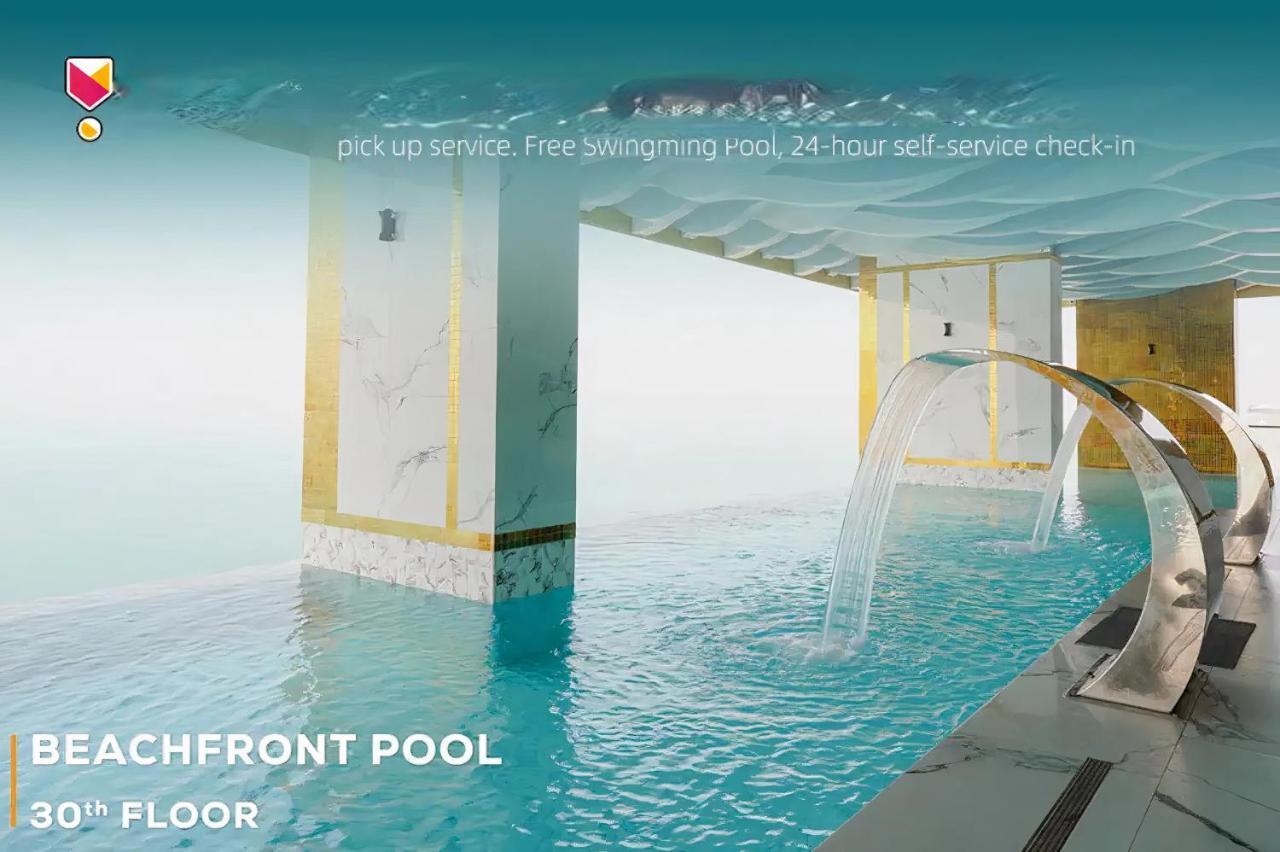 Luxury Sea View Room Beach Front Luxury 乔木提恩海滩 外观 照片
