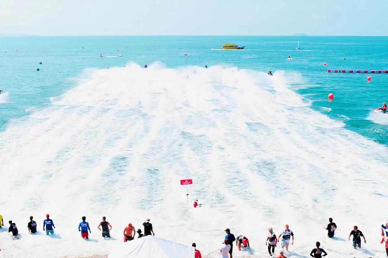 Luxury Sea View Room Beach Front Luxury 乔木提恩海滩 外观 照片