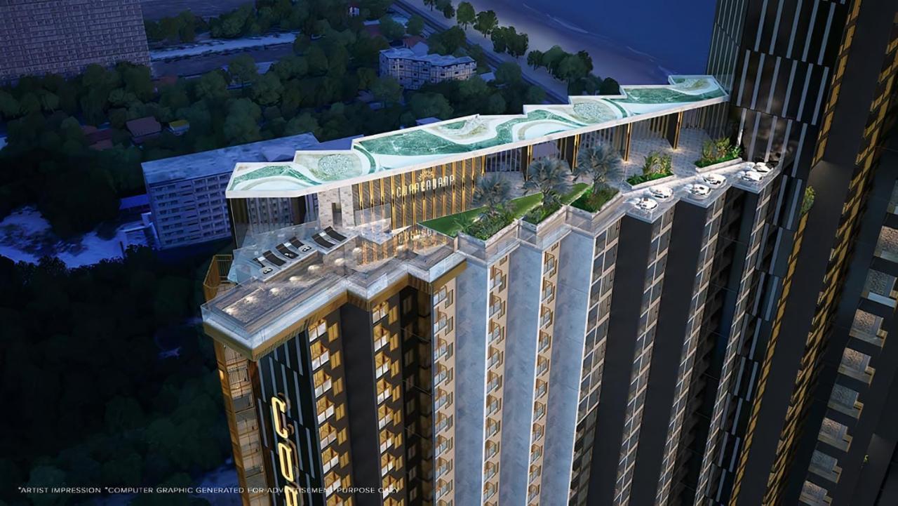 Luxury Sea View Room Beach Front Luxury 乔木提恩海滩 外观 照片